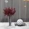 8 Bundles Real Touch Artificial Baby’s Breath Flowers – Faux Gypsophila Silk & Plastic Burgundy Floral Stems for Wedding Bouquets, Home Decor, DIY Arrangements & Party Centerpieces